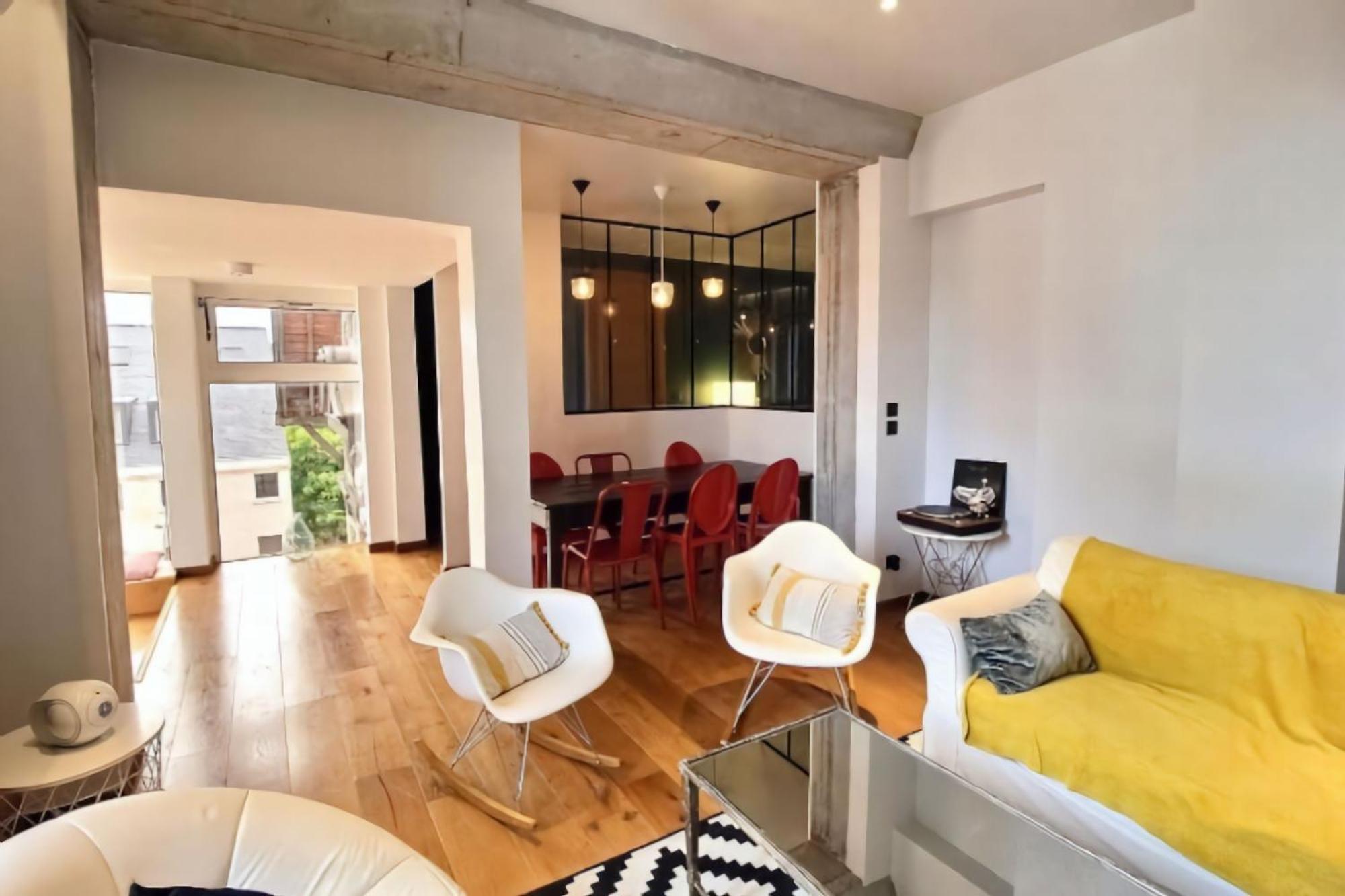 Appartement Design Rouen-Gare Avec Parking Prive Exterior photo